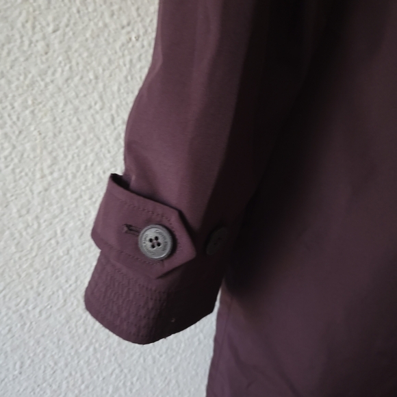 Calvin Klein Women's Purple Wool Line Jacket  Size 6 - Picture 9 of 12